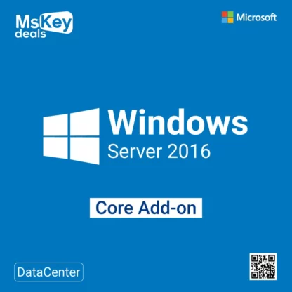 Windows Server 2016 DataCenter Core Add-on