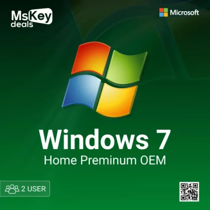 Microsoft Windows 7 home premium OEM 2 user
