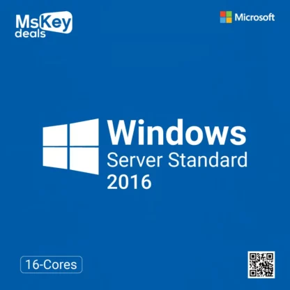 Microsoft Windows server 2016 standard 16-core
