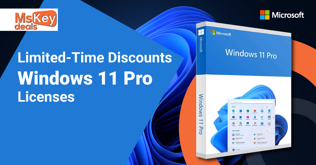 Windows 11 Pro Licenses on Sale: Up to 30% Off